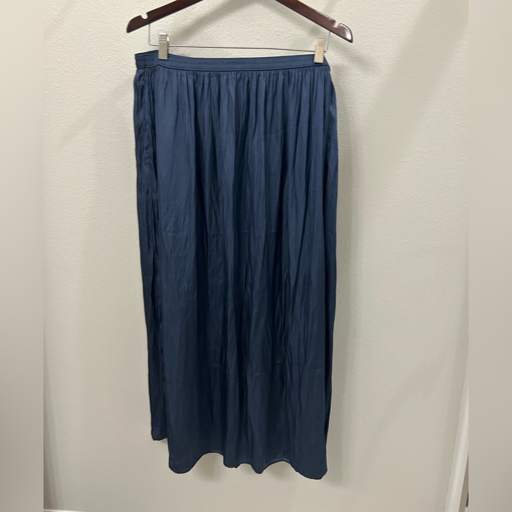 J. Crew Deep Blue A-Line Skirt